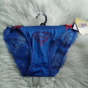DC Comics Blue and Red Superman Panties